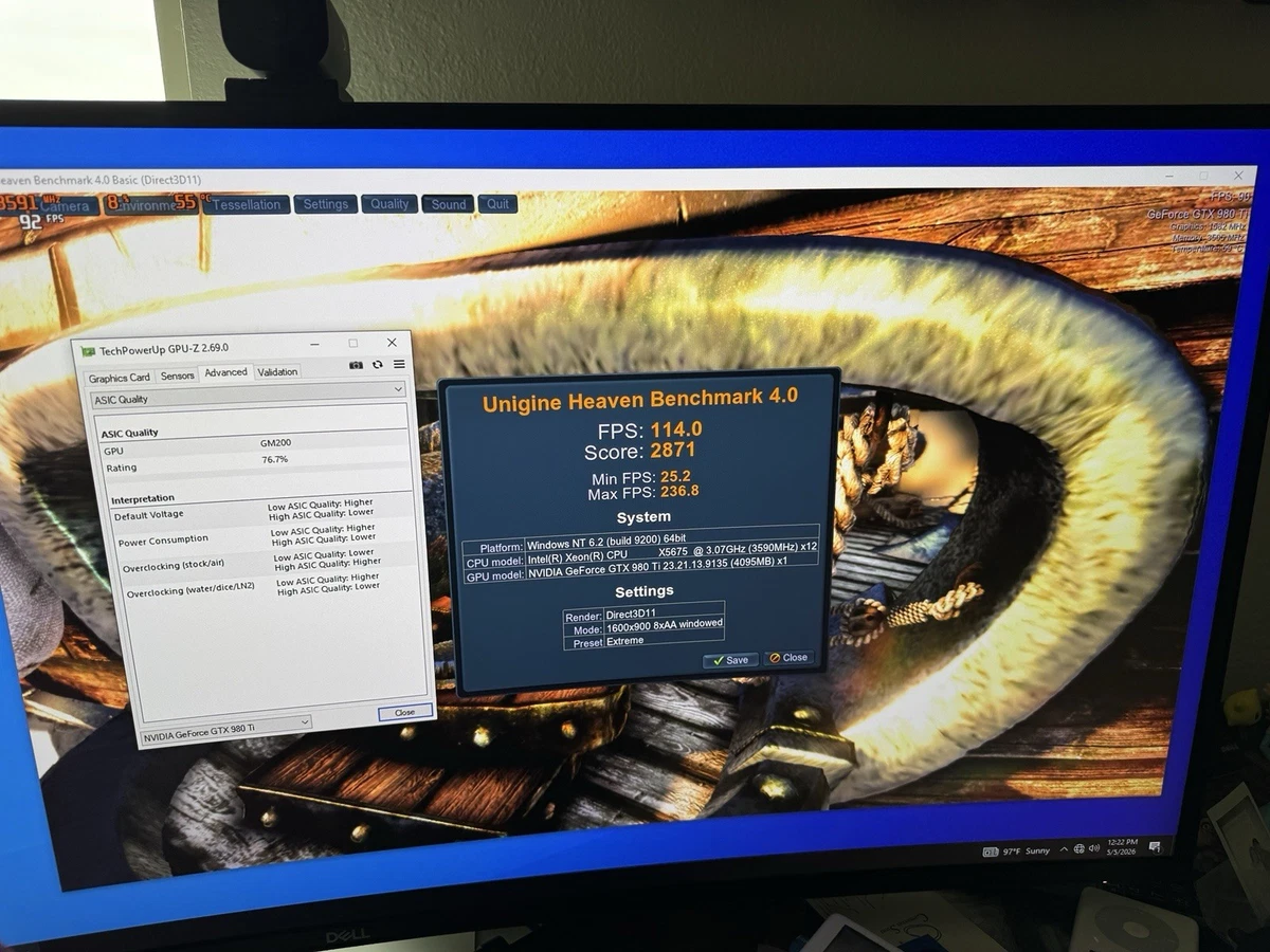 NVIDIA GeForce GTX 980 Ti Computer Graphics Cards for sale - eBay