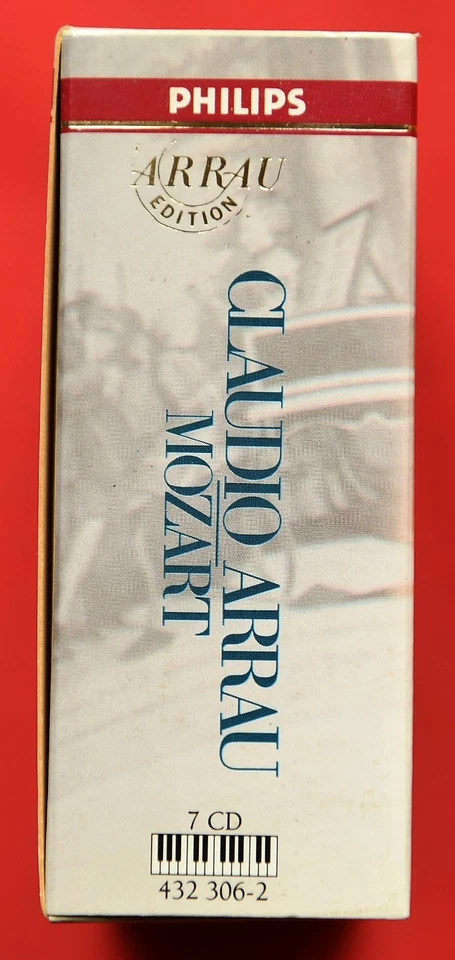 Mozart - Claudio Arrau – Arrau Edition Mozart - BOX SET - LTD 7xCD DE 1st. 1991 - Bild 3 von 4