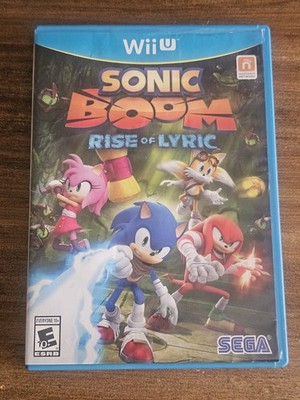 Sonic Boom: Rise of Lyric (Nintendo Wii U, 2014) Tested DAMAGED BOX CIB USED