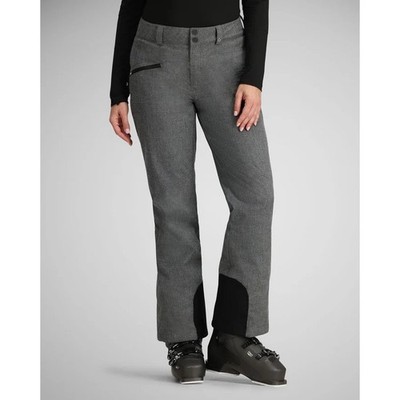OBERMEYER Women's Malta Snow Ski Pants 2 SHORT Charcoal Grey Waterproof NWT