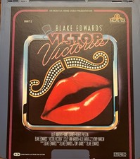 Vintage Victor Victoria CED Disc Set Blake Edwards MGM/UA Lot of 2 Stereo