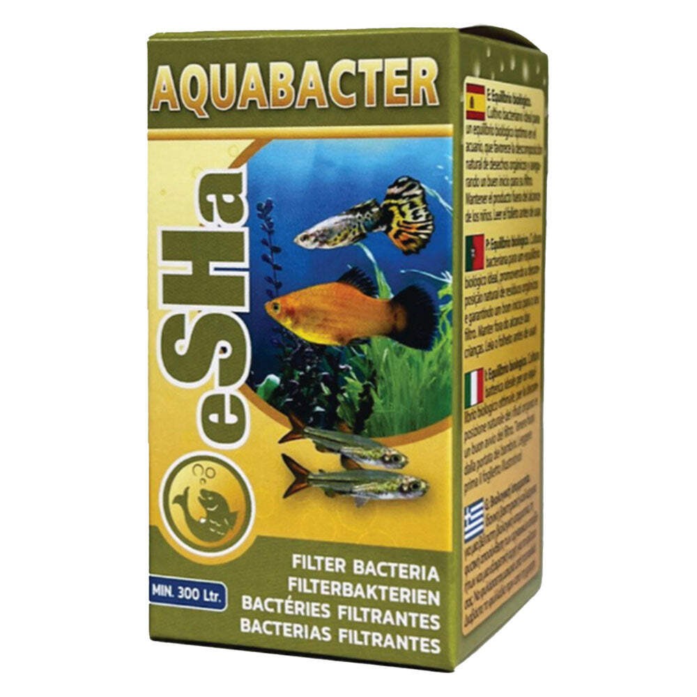eSha Aquabacter Filter Bacteria 27ml | Aquarium Fish Tank Treatment