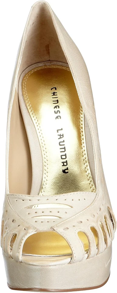 Chinese Laundry HOT Cakes Damen Pumps, Elfenbein (Jute), EU 39.5 - Bild 2 von 4