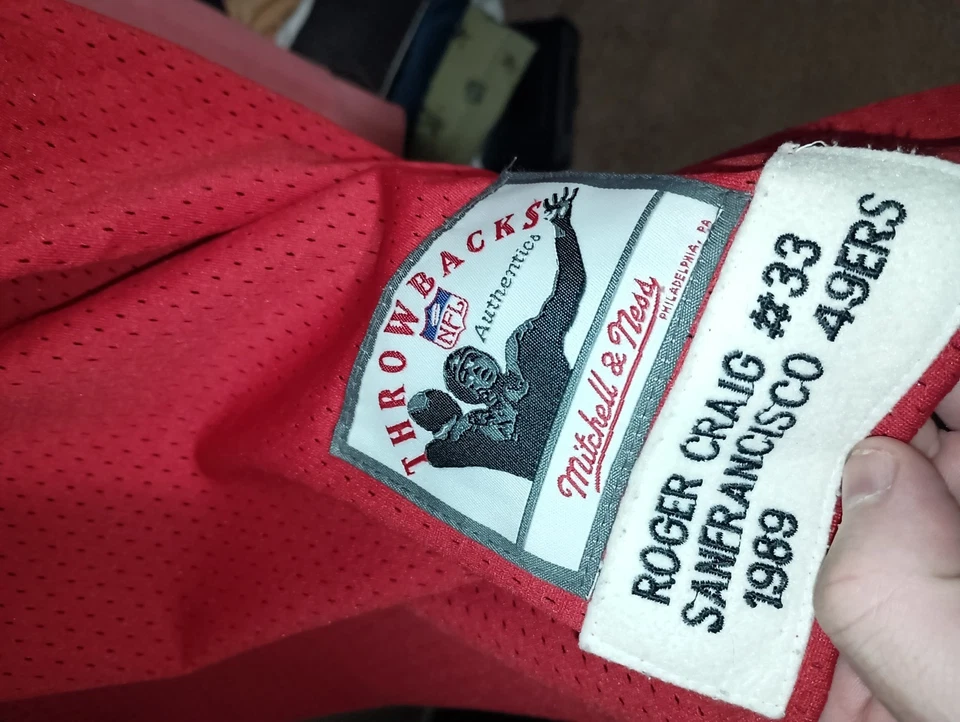 Camiseta vintage de los años 80 de San Francisco Roger Craig #33 Foto 4 de 4