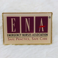 Emergency Nurses Association ENA Member Lapel Pin - Safe Practice Care