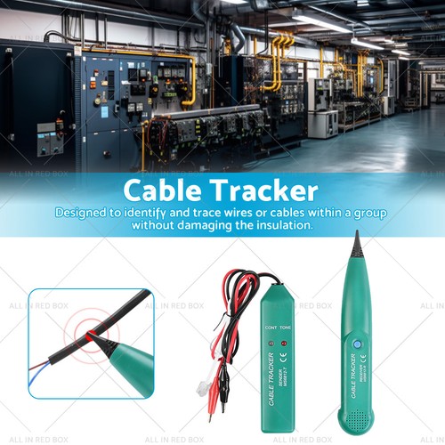 Cable Finder Tone Generator Probe Tracker Wire Network Telephone Tracer - 第 9/9 張圖片