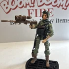 GI Joe 25th Anniversary Custom “County Line” 2008 Green Shirt marksman. unique!