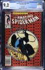 Amazing Spider-Man #300 Newsstand CGC 9.2 NM- WP 1st App Venom 1988 Marvel