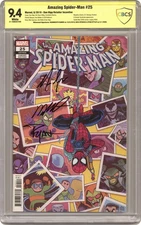 Amazing Spider-Man #25E Hipp 1:25 CBCS 9.4 Witnessed Sig 2019