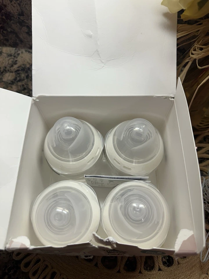 Tomme Tippee Natural Start 5oz - Pack 4 (BOX DAMAGED- See Photos) - Image 3 of 3