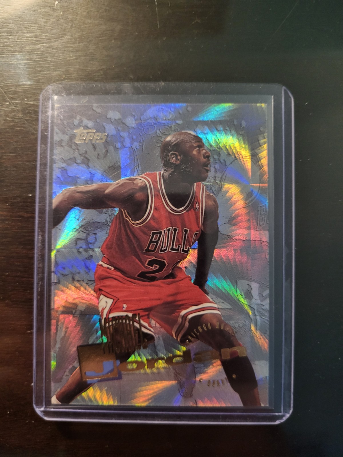 1995-96 Topps Power Boosters Michael Jordan #277 Rare Parrallel !!!
