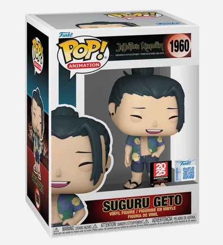 Funko Pop! Jujutsu Kaisen: Suguru Geto #1960 (Anime Expo Exclusive) W/Protector
