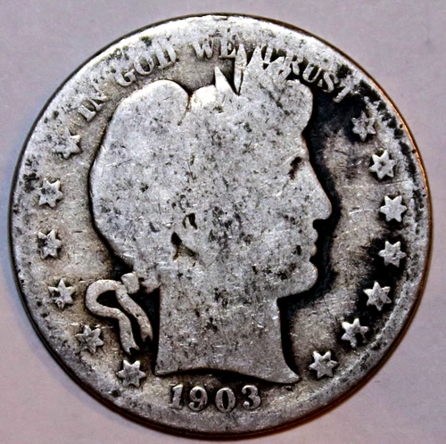 1903-S Barber Half Dollar - Good - #9799D