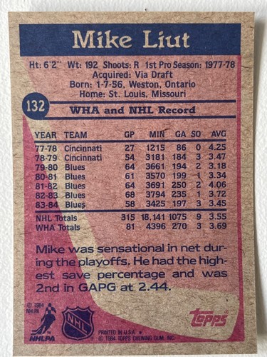 1984-85 Topps Hockey Card Pick From List !! - Picture 247 of 305