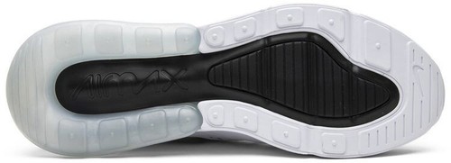 Para hombres Nike Air Max 270 Zapatos de Entrenamiento para Correr Blanco/Negro-Blanco AH8050 100 - Imagen 5 de 5