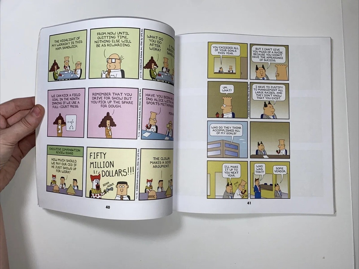Dilbert Positive Attitude A Dilbert Book by Scott Adams Yay