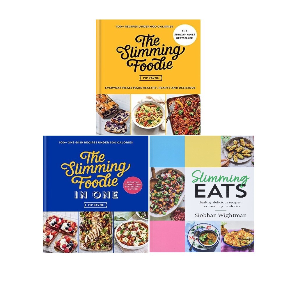 Slimming Collection 3 Books Set Slimming Foodie | in One | Slimming Eats NEW