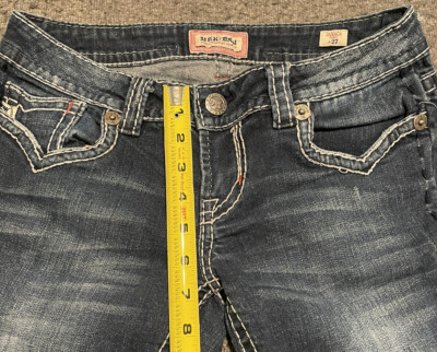 Jeans Capri Femme MEK Jhansi - Taille 27 (27x23) - Déchiré Distressed - Occasion Très Bon état