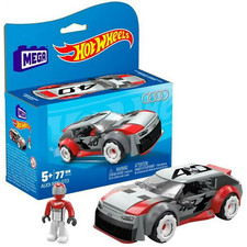 Marcas MEGA - Hot Wheels Real Racer - Audi RS6 GTO [COLECCIONABLES] Ladrillo/77 piezas
