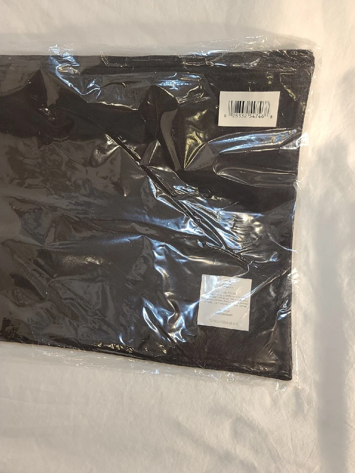 Joy Mangano Home - Set of 4 Black Reversible Placemats 19x13" RN 129297 - New - Image 3 of 4