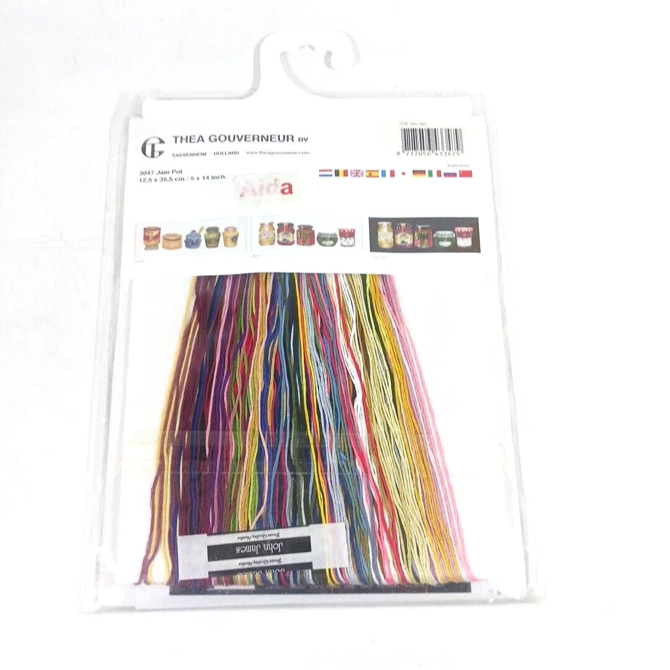 Mermelada Comida Thea Gouverneur Kit Punto de Cruz Contado 3047 Cocina Casa Decoración Foto 4 de 4