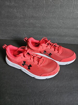 Men's Under Armour Red Charged Assert 10 Running Shoes  Size 10