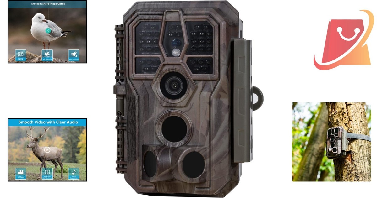 Wildlife Photography Best Brand Of Trail Camera Campark TC20 1080P