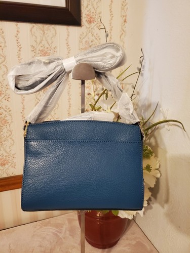 Calvin Klein Brooke Umhängetasche Leder Neuheit, Zypresse 198 $ - Bild 3 von 7