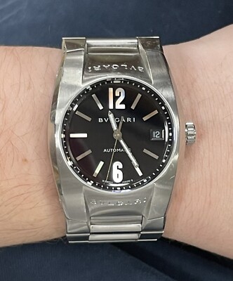 BVLGARI 時計 35mm Bvlgari Ergon EG-35-S stainless steel Automatic Wrist Watch