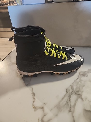 NIKE Men's Size 11 Force Savage Shark Snake Football Cleats 925116-010 - Picture 2 of 12