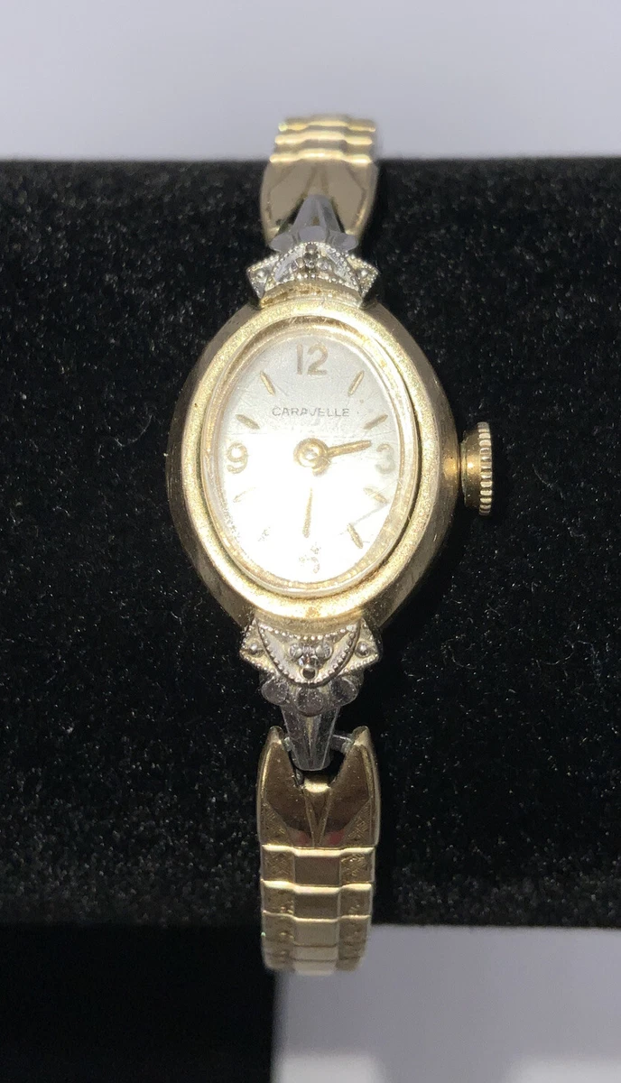 Caravelle 10k rgp best sale bezel