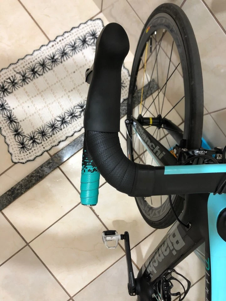 Non-slip PU EVA Road Bike Handlebar Tape Bicycle Drop Bar Wrap Tapes Outdoor - Image 3 of 4