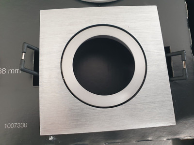 SLV NEW TRIA 68 Deckeneinbauring, L: 8.2 B: 8.2 H: 2.6 cm, IP 20, aluminium