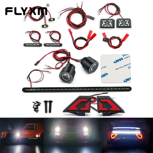 FLYXM Front & Rear & Side Lights LED Light Kit For RC 1/7 ARRMA FELONY 6S
