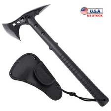 Stainless Steel Outdoor Survival Hatchet Tactical Tomahawk Throwing Axe 16 inch