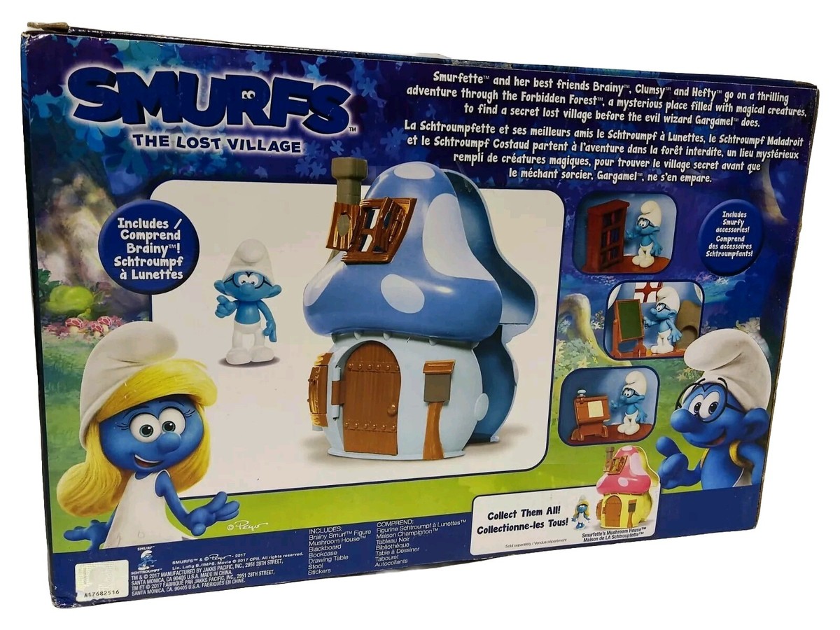 【激レア】SMURF バス ミニカー Smurf The Lost Village Brainy's Mushroom House Playset Rare | eBay