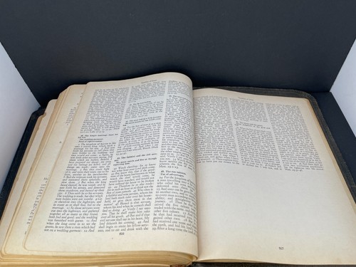 (RB-707) VINTAGE 1946 Holy Bible "The Good Leader" King James John A Dickson Pub - Bild 20 von 20