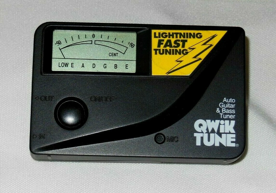 Qwik tune guitar tuner deals