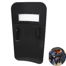 Portable Anti-riot Shield Rectangle Hand-Held Security Protection Shield Forearm