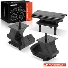 3x Engine Motor & Transmission Mount for Nissan NP300 Frontier 17-20 Auto Trans.