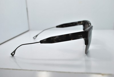 NEW DITA TRAVELLER 19014-C-GRY-SLV-55 Matte Grey Havana Sunglasses