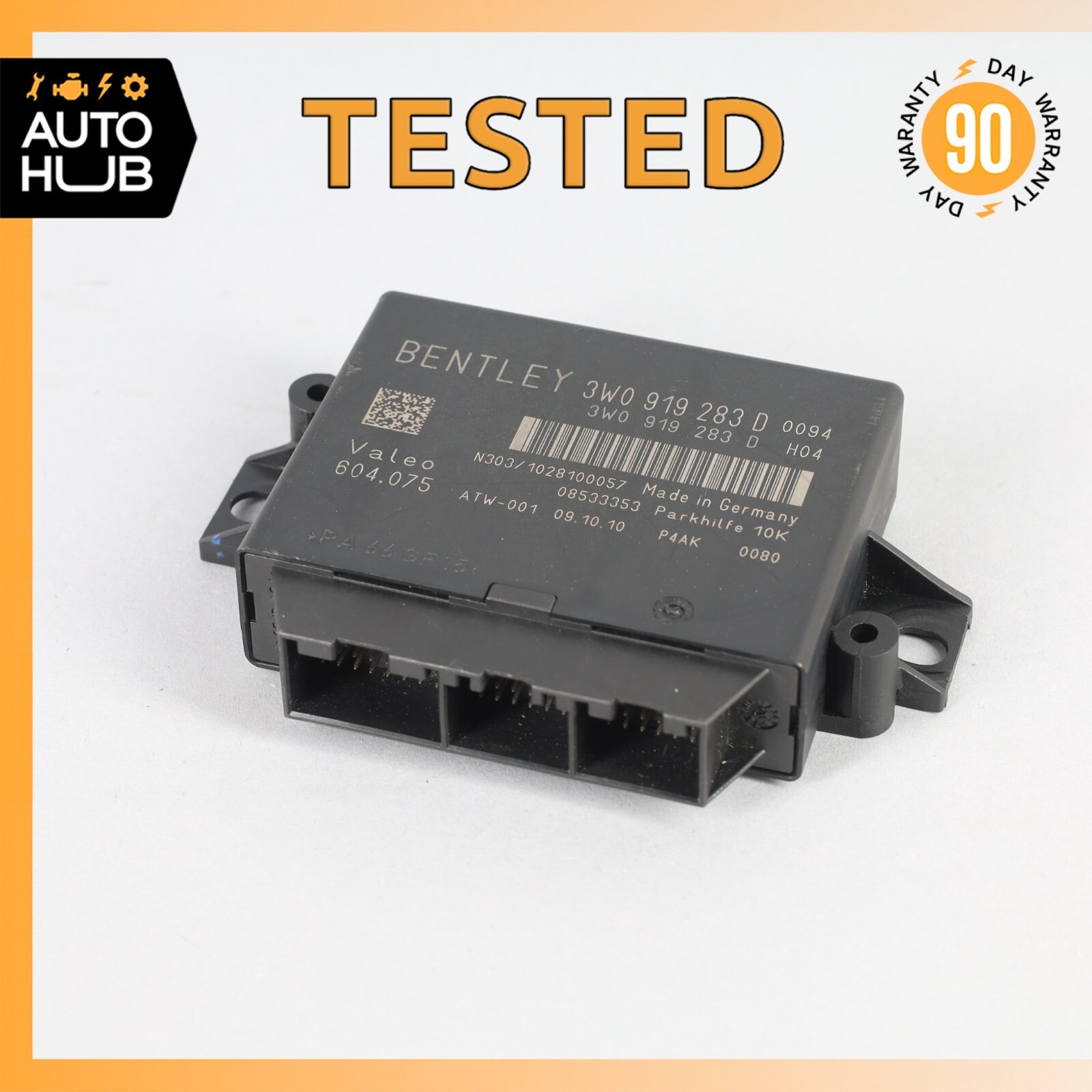 09-11 Bentley Continental GTC GT Park Parking Assist Control Module OEM 83k