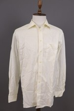 Vintage Eton White Long Sleeve Button Down Shirt 44-46