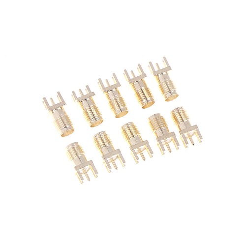 10 Pcs SMA Female Jack Adapter SMA Female Base Socket Jack With Solder PCB Board - Zdjęcie 10 z 10