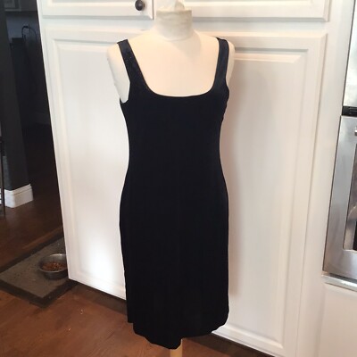 NWOT Ralph Ralph Lauren Body Con Black Sparkle Knit Dress Large | eBay
