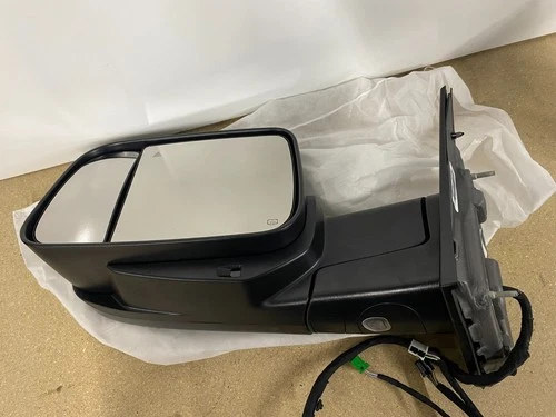 2021-2024 Ram 1500 Left Side Signal Towing Door Mirror OEM Blind Spot Power Fold