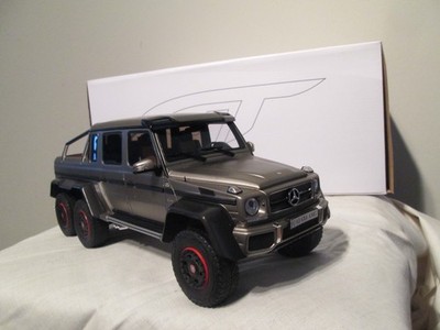 1 : 18 Mercedes G63 AMG 6x6  silbergrau / grey  GT Spirit ZM068  limited 500 Pcs