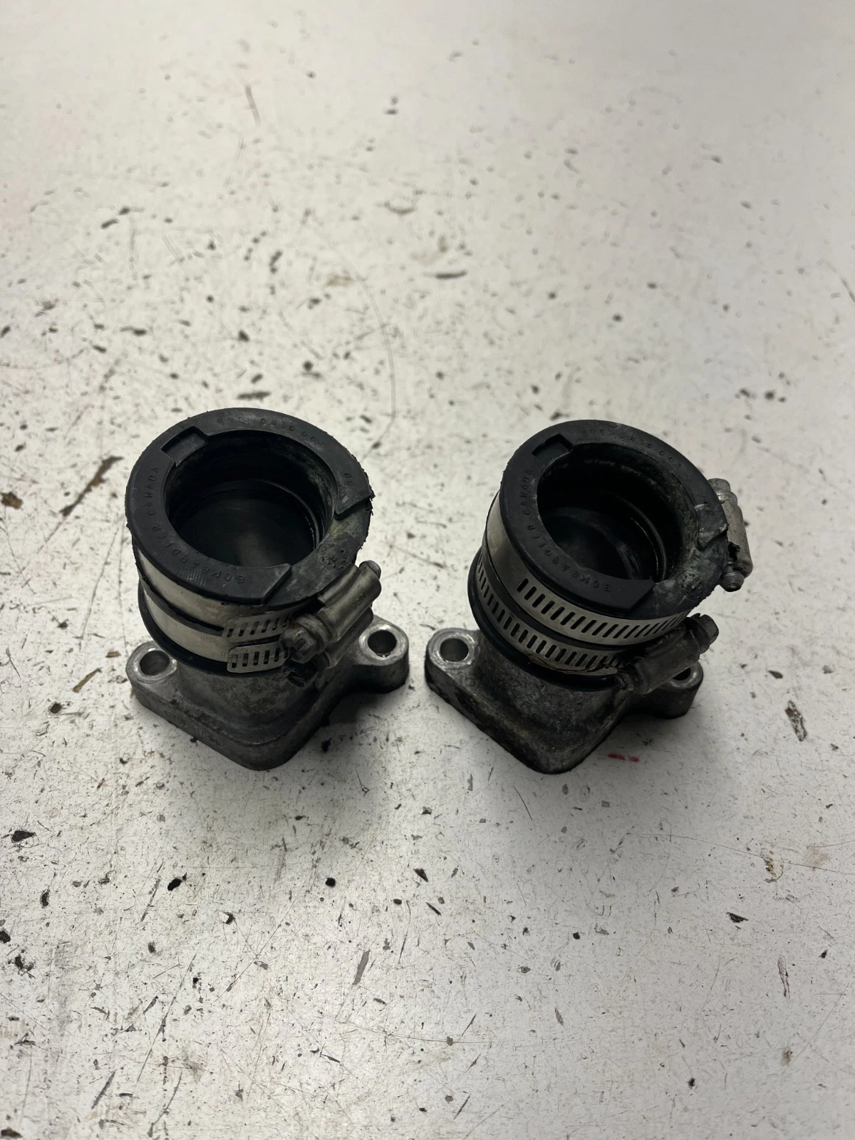 96 1996 Ski Doo Skandic 500 Rotax 500 OEM Intake Manifold Carburetor Tube Pipe