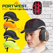 Portwest PS79 AirTech Light Bump Cap Hat