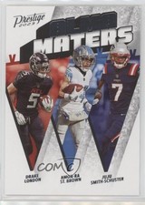 2023 Prestige Alma Maters Drake London Amon-Ra St Brown JuJu Smith-Schuster 1g9p